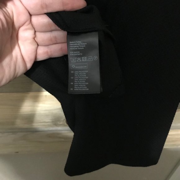 H&M Black Jumpsuit/Romper Size 2 - Picture 5 of 7